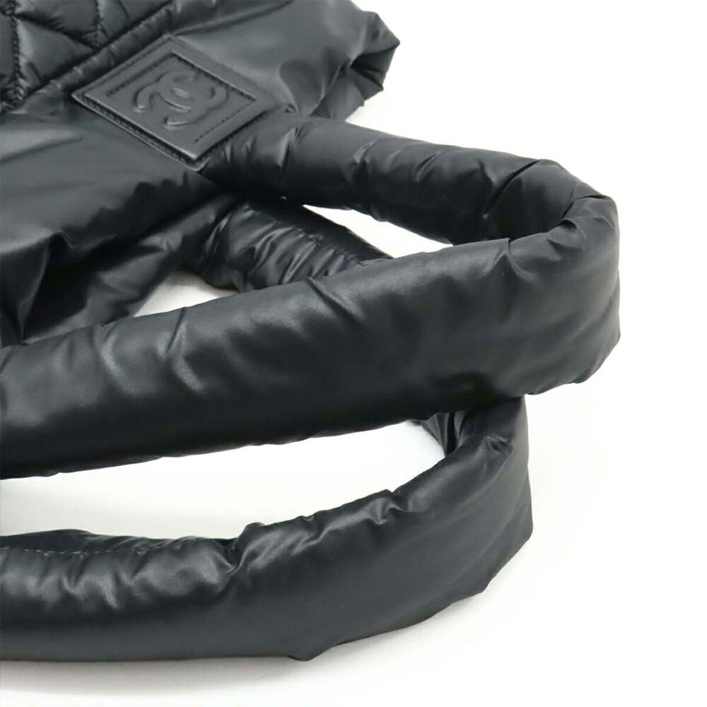 CHANEL Black Leather Tote Bag - Picture 5 of 8